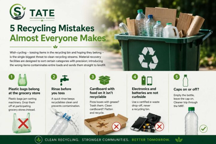 5 Recycling Mistakes Almost Everyone Makes